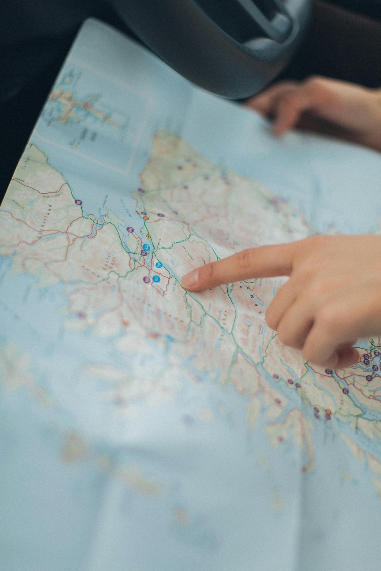 Fleet tracking map